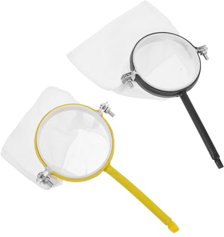 LIGHTAOTAO 2 St Akvarienät för Räkor och Småfisk Ultrafint Maskverktyg för Avskiljning av Räkor och Fiskägg Hållbar Handhållen Separator för Söt Saltvattenakvarier för Fiskuppfödning och