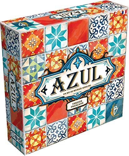 Asmodee - Azul - Récompensé As d'or - Jeu de Société pour Enfants dès 8 Ans - Version Française - Jeu de Stratégie Pose deTuiles & Mosaiques - 2 à 4 Joueurs - 45min - Plan B Games
