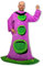 getDigital Purpur Tentakel Ärmeldecke aus Mikrofaser-Fleece - Tragbare Kuscheldecke mit Ärmeln als lustiger Fanartikel zum Retro PC-Spiel Day of the Tentacle - One-Size für Erwachsene 140 x 200 cm
