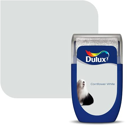 Dulux Tester Paint, Cornflower White, 30 ml (Pack of 1)
