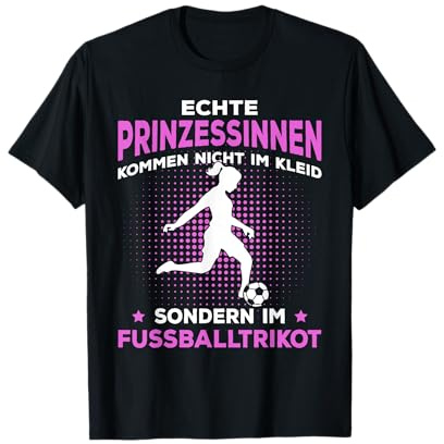Fußball Mädchen Fußballspielerin Fußballerin Geschenk T-Shirt