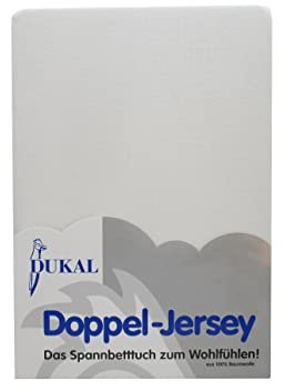 Dukal | Spannbettlaken oval für Kinderwagen Stubenwagen Wiegen Beistellbett | 32x78 – 36x80 cm | aus hochwertigem DOPPEL-Jersey | 100% Baumwolle | Farbe: perlweiss