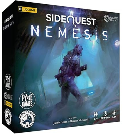 Side Quest: Nemesis | Kooperativt pusselspel | Escape Game | 1 till 4 spelare | från 14 år | 90 min
