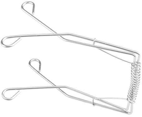 Pinzas para carne de acero inoxidable,Pinzas para carne | Pinzas para barbacoa con forma de gancho de acero inoxidable,Pinzas de cocina de agarre fuerte para cocinar, servir parrilla, barbacoa, pinzas