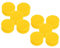 ULTECHNOVO 10st Auto Polierschwamm Lehmhandschuh Scheuertuch Lehmschwamm Töpferschwämme Runder Schwamm Schwammpinsel Zum Malen Schwammbürste Rollerball- Wachsapplikator Yellow