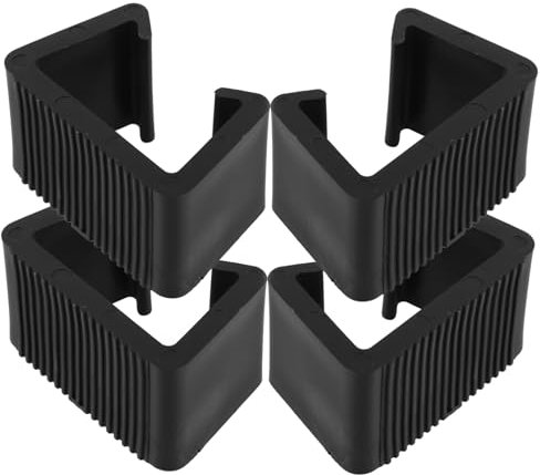 DOITOOL 4pcs Rattan Chair Clamps Wicker Furniture Fasteners Outdoor Patio Sofa Clips Rattan Furniture Clamps