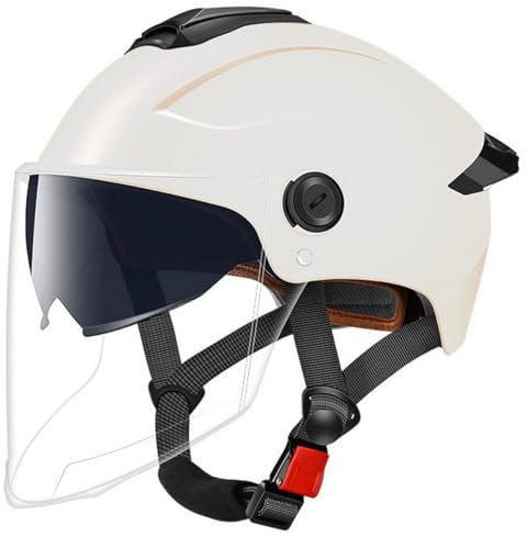 AOOPOO Adult Electric Scooter Helmet, Men's Women's Bicycle Helmet with Visor and Glasses, Unisex High Protection Cycling Helmet for Electric Bike, Scooter, Skateboard, Motorcycles
