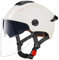 AOOPOO Adult Electric Scooter Helmet, Men's Women's Bicycle Helmet with Visor and Glasses, Unisex High Protection Cycling Helmet for Electric Bike, Scooter, Skateboard, Motorcycles