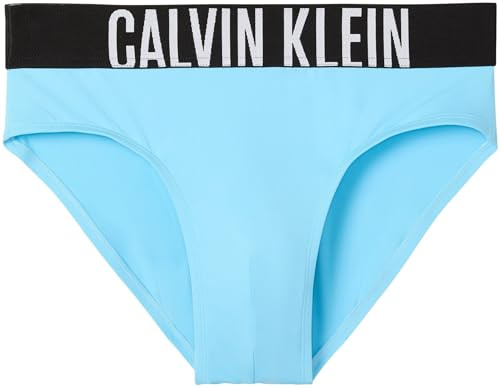 Calvin Klein Uomo Slip da Bagno Brief con Fascia con Logo, Blu (Chilly Blue), 3XL