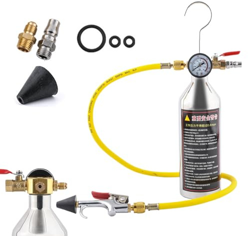 Vhjlfig Kit De Rinçage pour Climatiseurs - Ensemble Nettoyant pour Conduits de Climatisation,Aide Au Nettoyage des Conduits Automobiles pour Voitures Camions Berlines