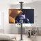 32-75 Zoll TV Halterung – 360 Grad Trennwand, drehbare Aufhängung, TV Wand, drehbare Basis, Hotelsuite, Deckenhalterung, bis zu 110 Pfund (Size : 60-85cm)