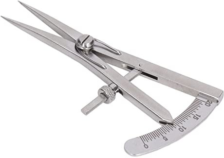 Calibro di Marcatura Regolabile in Acciaio Inossidabile per la Lavorazione del Legno, Dispositivo di Misurazione Inclinato in Metallo, Righello Rotante Adatto per Progetti di