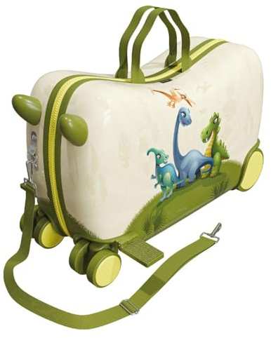 Cabin go - trolley cavalcabile bambino misura 48x31x22 - trolley bambino bagaglio a mano - valigia cavalcabile