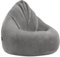 skølm Magni Sitzsack Cord Anthrazit – XXL Sitzsack für Erwachsene und Kinder mit Füllung – Bean Bag mit EPS-Perlen – Beanbag mit abnehmbarem & waschbarem Bezug – geeignet als Kindersitzsack