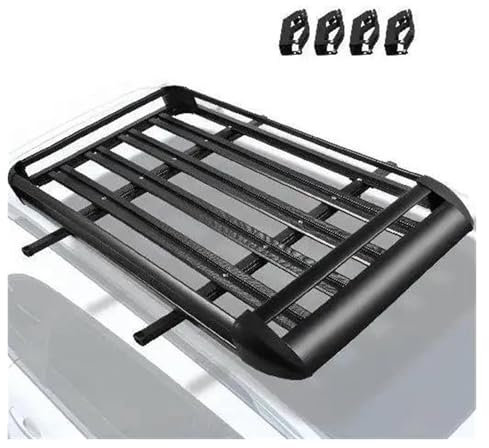 Lastbärare på taket Bagage Last Tält Cross Bars Skidhållare Cykelhållare Bollsläp Husbil Husbil Bil Takhållare Last 100KG Universal Bil Bagage Lasträcke