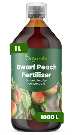 Organiskt flytande gödsel 1L för Dvärgpersika – frodiga blad och optimal blomning - Organifer