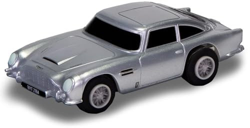 Scalextric Micro Cars - James Bond DB5 Goldfinger - Coche de Ranura de Juguete para Uso con Pistas de Carreras Micro Set - Ideas de Regalo para niños pequeños para niños y niñas a Partir