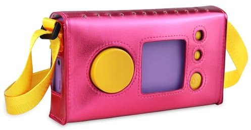 Annmore Pochette pour Lunii Fabrique à Histoires, Coque de Protection Compatible avec Lunii Version 1, 2 et 3, Rose