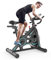 Dripex Heimtrainer Fahrrad mit 10 kg Schwungrad und 150 kg Belastbar, Spinning Bike Indoor IPad-Halterung LCD Monitor mit Pulsmesser, Fitnessbikes magnetischem widerstand stille riemenantrieb