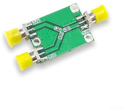Splitter RF, 6 GHz, divisore di potenza a microonde da 1 a 2 vie, combinatore di segnali per radio e antenne, modulo di ricambio