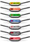 SCAR Manubrio Motocross 22mm - Basso - Alu Street Roadster Hornet CB Bandit GSR Z750 - Paracolpo Blue