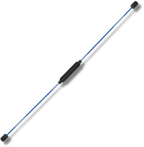 BEST SPORTING Swing Stick Schwingstab mit Trainigsanleitung (1 Swing Stick blau)