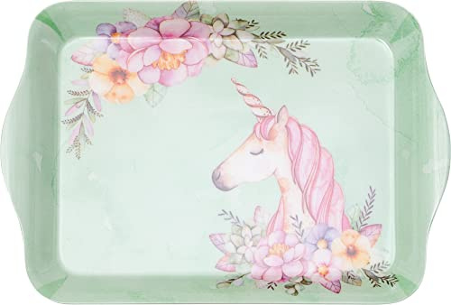 St Helens Home & Garden Melamine Serving Tray (Unicorn)