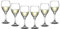 Set of 6 Seattle Wine Glasses Large 35cl Capacity Elegant Tableware Drinking Goblets Ideal Barware Serving Glass 350ml