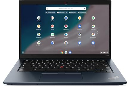 Lenovo ThinkPad C14 Gen 1 - Chromebook - Core i5 1235U / 1.3 GHz : Chrome OS, 8 Go RAM, 128 Go SSD, Ecran 14 1920 x 1080 (Full HD), Iris XE Graphics, WiFi 802.11ax, Bluetooth 5.2