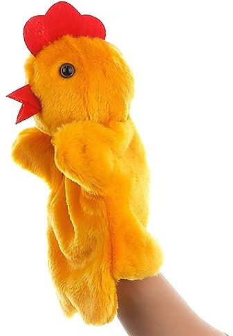 LOMTRATS Marionnettes à Main Animaux en Peluche Jouets pour Faire Semblant de Jouer imaginatif Cadeaux de Narration pour Les Enfants