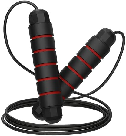 ALPHA PULL hopprep justerbar – Speed Rep fitness gym hopprep – halkfria skumhandtag – för vuxna