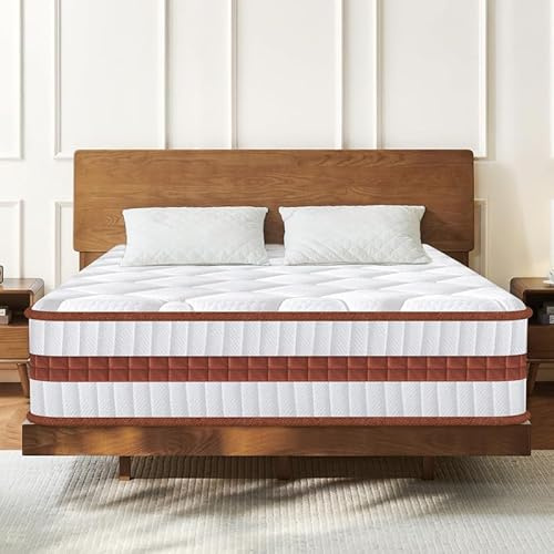 Colchón 90x190 cm Viscoelástica Altura 24cm - Colchón de Espuma HR y Blue Latex, Firmeza Media y Confort, Transpirable, Antibacteriano, Hipoalergénico, Ergonómico, Oeko-Tex, Cara Invierno Verano
