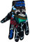 Broken Head MX-Handschuhe Bavarian Patriot - Motorrad-Handschuhe Für Motocross, Enduro, Mountainbike - Schwarz - Blau (S)