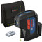 Bosch Professional 3-Punkt-Laser GPL 3 G (grüner Laser, Arbeitsbereich: bis 30 m, Tasche)