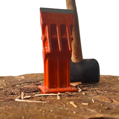 FOREST MASTER USAB 7 Manual Log Splitter for Firewood and Kindling Split with Ease - Small to Medium Logs - Compact and Portable - Ductile Cast Iron Design - Includes Safety Cover