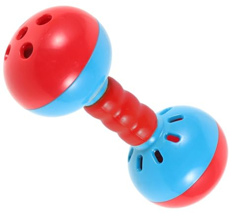 BESTonZON Juguete de Doble Campana Sonajero Musical para Bebés Juguete Cognitivo con Campana para Actividades de Mano