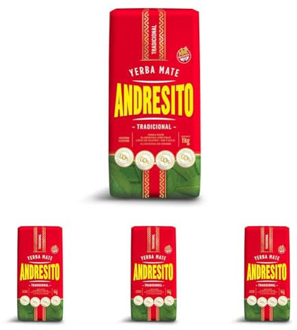 Yerba mate Andresito 1Kg (Paquete de 4)