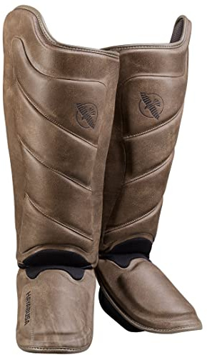 Hayabusa T3 LX Striking Shinguards - Brown, Medium