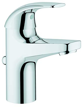 Grohe 23805000 Start Curve Single-Lever Mixer Tap for Washbasin, Size S, Silver