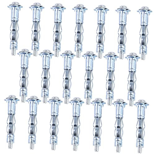 ULTECHNOVO 20pezzi Ancoraggi Per Cartongesso Fissaggi Pesanti Per e Plasterboard Facile Installazione e Rimozione Resistente Per Fissaggi Sicuri