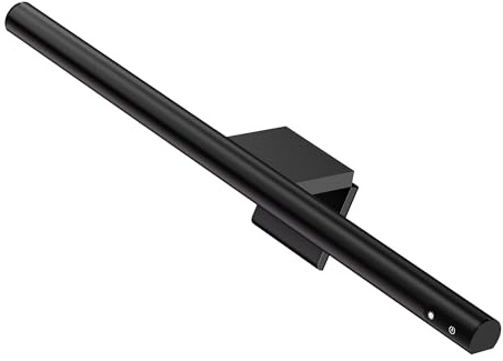 LYMAX Computer Monitor Light Bar, USB Computer Lamp Dimmable Screen Light Bar, Adjustable Brightness/Color Temperature with Touch Contror, No Screen Glare, Space Saving for Home Office Desk Light
