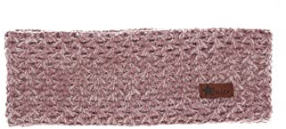 Sterntaler Baby Jungen Stirnband Baby Melange Winter-Stirnband - Baby Stirnband, Kopfband Baby - gefüttert mit Microfleece - lila, 49