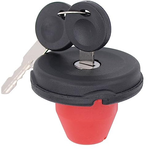 Tankdeckel Kraftstofftankdeckel Kraftstoffbehälter Tankverschluss Kraftstofftankschloss Einfüllstutzen Tank Deckel Schloss Verschluss Schlüssel für Sharan 7M Alhambra 1996-2010 Galaxy WGR 1995-2005