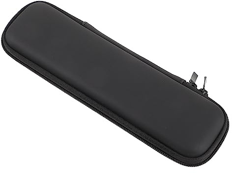 Didiseaon Boîte à Brosse à Dents Noire en Plastique Rigide, Étui de Protection la Poussière Chocs, pour Voyage et Transport Facile