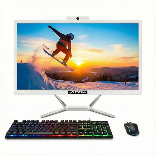 STGSivir All in One Computer PC,22 Display,Core i5,16G RAM,512G SSD