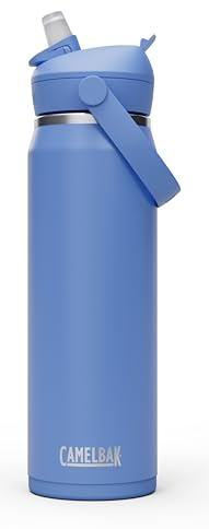 CamelBak Thrive Flip Straw Insulated Stainless Steel Water Bottle Sky Blue, 25oz