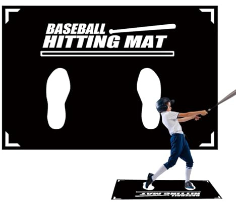 Tapis de frappe de baseball, tapis de frappe de softball antidérapant