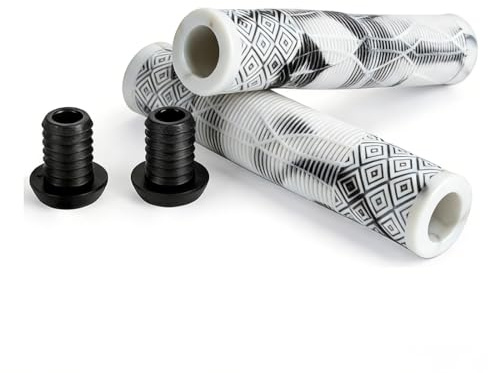 ARYIMYDP 1 Coppia Manopole MTB 160mm Antiscivolo, per Manubrio Bici da Scooter/Montagna, Design Ergonomico con Rinforzi Laterali, Adatte 22mm