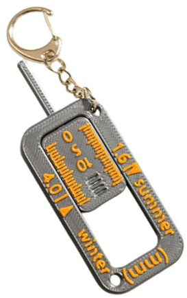 Medidor universal de neumáticos de coche de 10 mm, patrón de banda de rodadura de neumáticos, medidores de profundidad de neumáticos, medidor de profundidad de desgaste de neumáticos