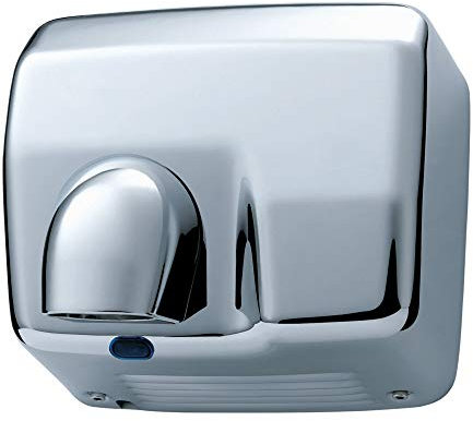 Asciugamani Elettrico Antivandalo in Acciaio Inox Lucido 2400W Ariel